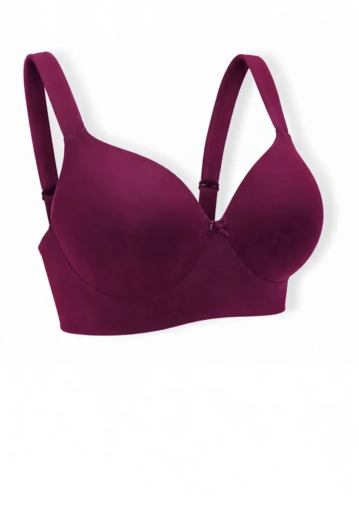 Customisable bra, front view